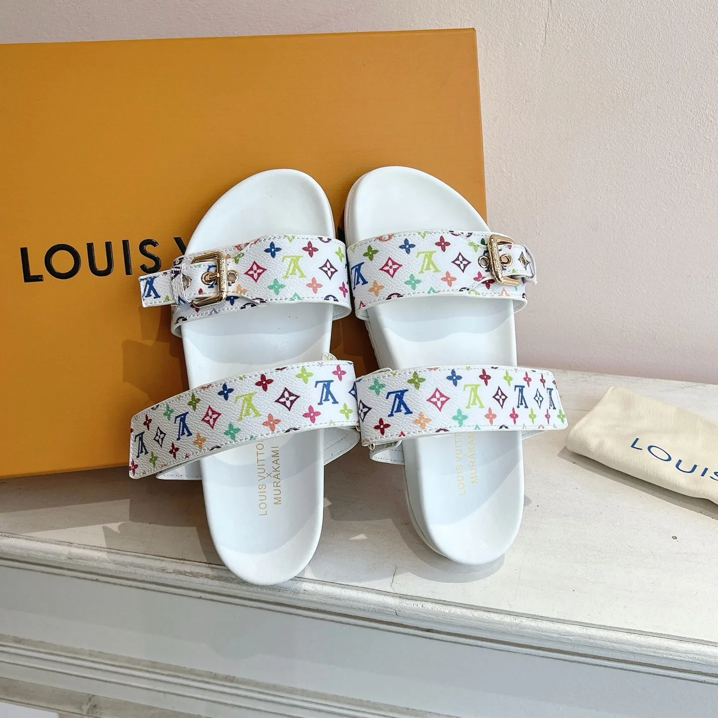 👟👟Ex-factory price 380👟👟 Lv summer boat trailer series, 35-45 with full package